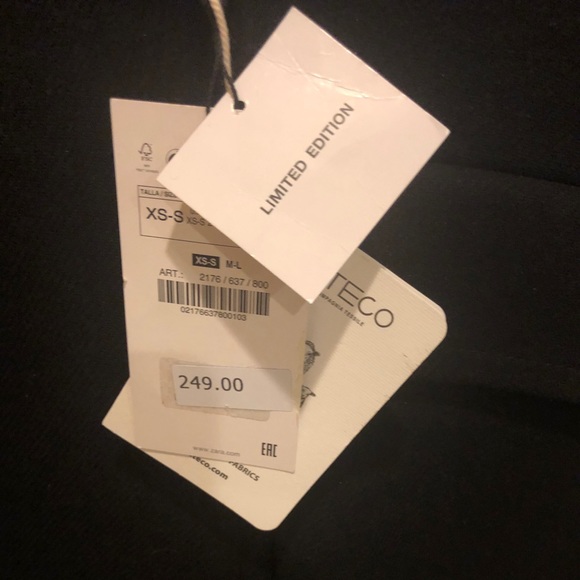 NWT ZARA LIMITED EDITION HIGH QUALITY OVERSIZED COAT 2176/637 - Picture 15 of 16